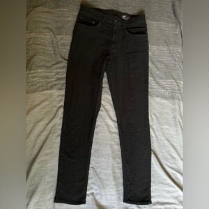 Faherty stretch cotton five pocket black jeans 29x32